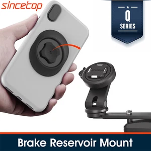 Support de réservoir de frein moto - cache pompe de frein support téléphone scooter - série Q - Photo 1 sur 13