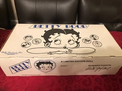 Muñeca Vinilo Betty Boop Vintage Edición Limitada 20" (NUEVA) Foto 1 de 4