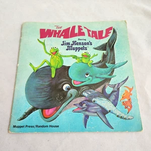 The Whale Tale w/ Jim Henson's Muppets Book Kermit Frog Muppet Press 1981 - Picture 1 of 10