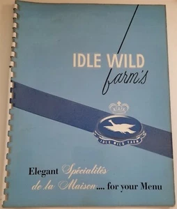 Idle Wild Farm Elegant Specialties Vintage Poultry Catalog with Recipes - Picture 1 of 5