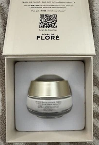 Pearl De Floré Le Rose Daily Defense Cream New 1.76 Oz Anti Aging Skincare - Picture 1 of 3