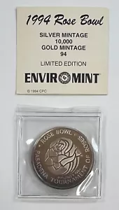 1994 Rose Bowl Limited Edition Environmint Coin MG29 - Picture 1 of 2