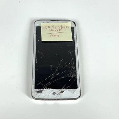 LG K7 MS330 - 8GB - White Android Smartphone -UI System Error - For Parts - Image 1 of 3