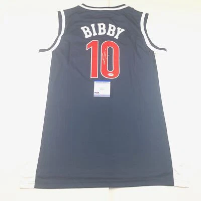 Camiseta firmada por Mike Bibby PSA/DNA Arizona Wildcats autografiada Foto 1 de 3