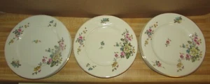 Tschechoslowakei Czech TK Thuny Salat/Dessertteller 7 verfügbar 7 3/4" Goldrand - Bild 1 von 9