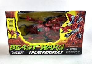 Figura de acción Inferno Vintage Transformers Beast Wars nueva en caja 1996 Kenner años 90 - Imagen 1 de 7