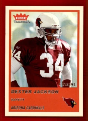2004 Fleer Tradition Crystal #129 Dexter Jackson 132/150 - Image 1 of 2