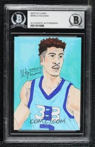 LaMelo Ball Original Sketch Card Hornets BBB Big Baller Brand NBA Jam 1/1 BAS - Bild 1 von 2