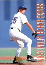 1994 Classic Best Gold B.J. Wallace #191 West Palm Beach Expos