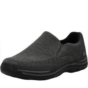 Men’s Skechers Relaxed Fit Expected Gomel Charcoal Size 10.5 New in Box - Picture 1 of 11