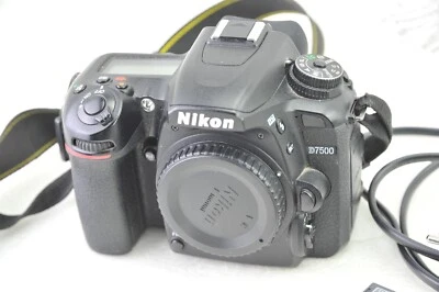 Nikon D7500 20,9MP Digital SLR Kamera , FX,  Auslösungen/shutter count 58931 - Bild 1 von 4
