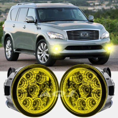 Front Bumper Fog Lights Lamps For INFINITI M37/M56/QX56/Cube/Juke/Murano 2012 Foto 1 de 4