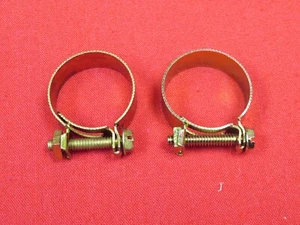 69 70 Mustang Cougar BOSS 302 Two Wittek #10 Smog Hose Clamps - Bild 1 von 10