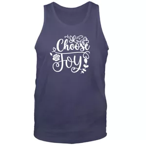 Tanktop Freude auswählen Christlich Religiös Gott Bibel Kirche Jesus Christus - Bild 1 von 8