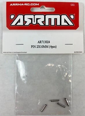 ARRMA AR713024 PIN 2X10MM (4 Pcs) New - Image 1 of 2