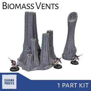 Biomass Vents - 28mm Tyranid 3D Printed Terrain for Tabletop Wargaming - Picture 1 of 6