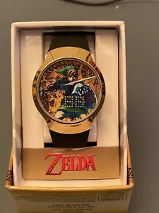 Raro Orologio 2018 Nintendo Accutime ""The Legend of Zelda"" GLZ4002 - Foto 1 di 1
