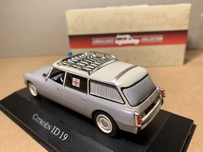 AMBULANCE COLLECTION  DS CITROEN BREACK  NEUF 1:43 ATLAS collections - Photo 1/4