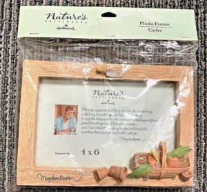 Vintage Hallmark Marjolein Bastin NATURE'S SKETCHBOOK 4X6 Resin 3D Garden Frame - Bild 1 von 5