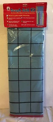 Graph Grid Kit An Interative Hook & Loop Manipulative CD-5703 NEW - Image 1 of 2