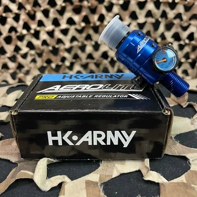 HKARMY NEW HK Army Aerolite2 Pro Adjustable Regulator - 4500 PSI - Blue