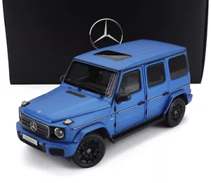 Norev 1/18 Mercedes Benz G-Klasse G580 AMG Line EQ 2024 seeblau B66960664 - Bild 1 von 7