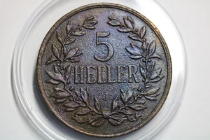 Deutsch-Ostafrika 5 Heller, 1908 - Bild 1 von 2