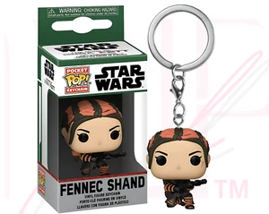 Star Wars Funko POP Keychain FENNEC SHAND 2" Pocket Figure THE BOOK OF BOBA FETT - Picture 1 of 12