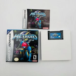Metroid Fusion (Nintendo Game Boy Advance, 2002) CIB Tested - Picture 1 of 10