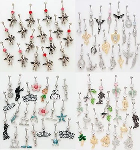 50 alle verschiedenen ausgefallenen Baumeln Bauchringe GROSSHANDEL Posten Körperschmuck Piercings - Bild 1 von 5