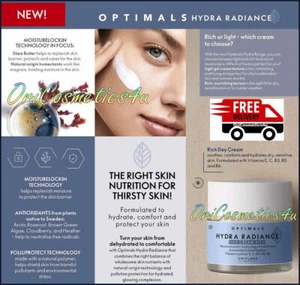 Oriflame Optimals Hydra Radiance Day Cream Rich For Sensitive & Dry Skin - Bild 1 von 6