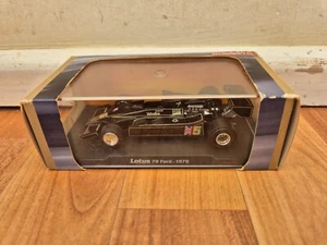 BOXED RBA ATLAS EDITIONS 1/43 LOTUS 78 FORD 1978 MARIO ANDRETTI DIECAST F1 CAR - Picture 1 of 4