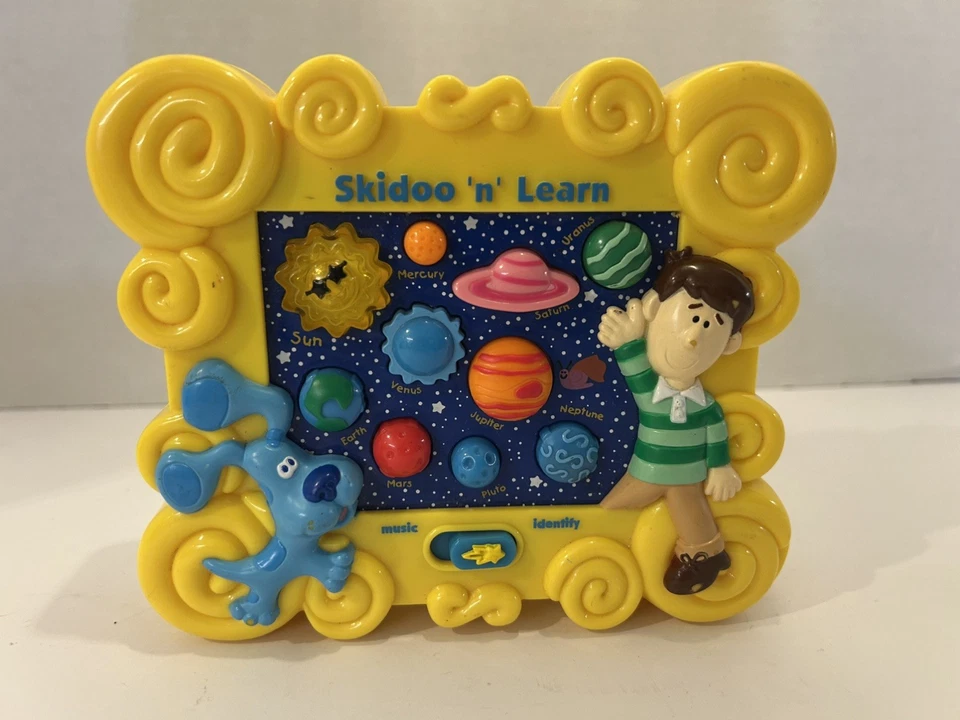 De colección Nick Jr. Blue’s Clues Sistema Solar SKIDOO N LEARN Fisher Price - ¡Funciona!  Foto 1 de 2