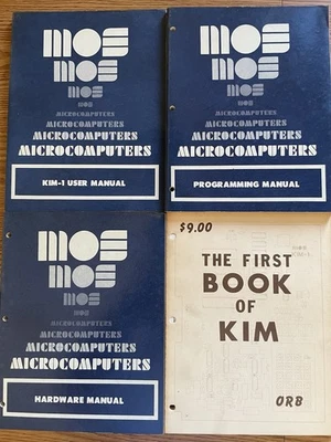 Microordenador MOS MCS6500 KIM-1 manuales cuatro manuales velocidad - Imagen 1 de 4