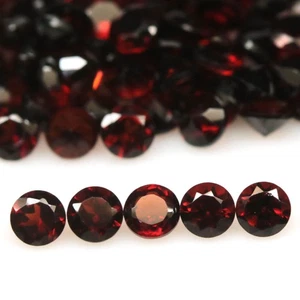 13.53 CT. Unheated 114Pcs Red Garnet Africa Round - Picture 1 of 4