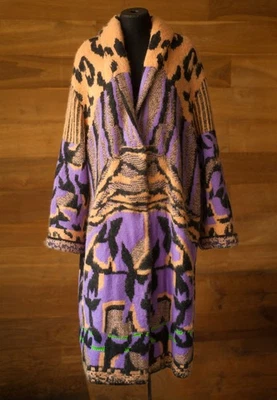 Marc Cain women's alpaca wool coat, size XL - Image 1 of 4