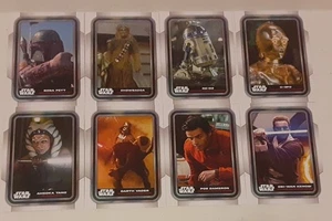 8-card lot 2023 Topps Star Wars Flagship Image Variation Boba Fett Ahsoka R2-D2 - Picture 1 of 1