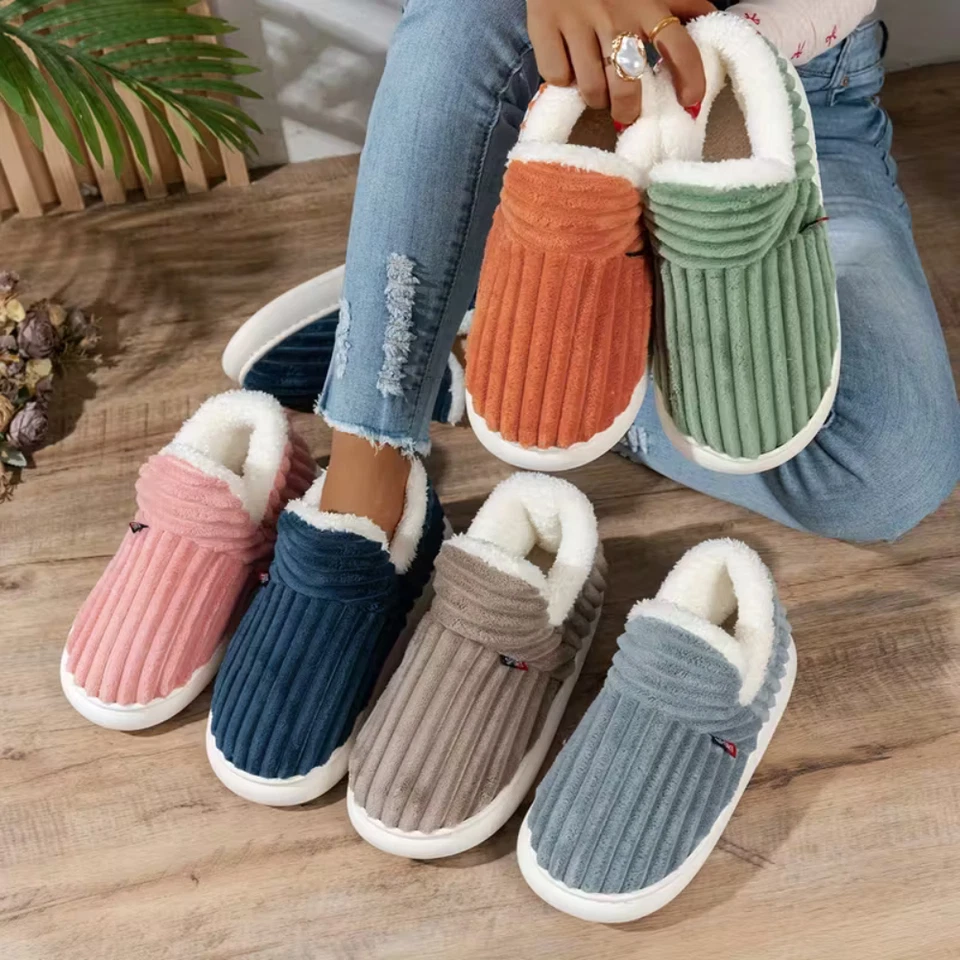 Chaussons Hiver Chauds en Peluche Confort Absolu Femme & Homme - Photo 1/1