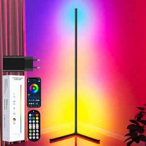 TRUMPETS Lampada da Terra LED 165cm Con Adattatore RGB Piantana Lampada... - Foto 1 di 8