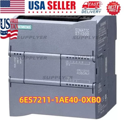 Novo Siemens 6ES7 211-1AE40-0XB0 SIMATIC S7-1200 CPU 1211C 6ES7211-1AE40-0XB0 - Imagem 1 de 4