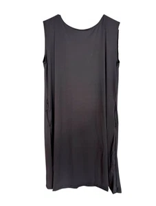 NWT AD Black Coverup Dress with Pockets Size XL - Picture 1 of 3
