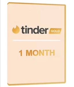 Tinder Gold 1 Monat - Digitaler Code - Blitzversand in 5-10 Minuten ⚡️ | EU - Bild 1 von 2