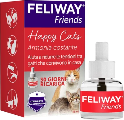 FELIWAY Friends 1X30 Giorni Ricarica Calmante per Gatti per Diffusore Di Feromon - Immagine 1 di 4