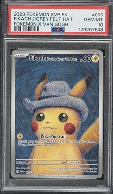 分级皮卡丘扑克蒙卡! POKÉMON分级卡! 很棒的礼物! — 第 1/4 张图片