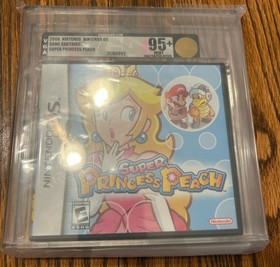 Super Princess Peach Nintendo DS First Print Sealed New VGA 95+ Graded