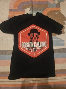 Camiseta negra manga corta Boston Calling Music Festival 2017 talla S - Imagen 1 de 5
