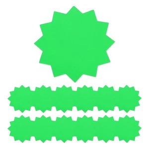 Etiquetas de venta 120 un., pegatinas de venta de 4" etiqueta de precio letreros de ráfaga de estrellas, verde - Imagen 1 de 6