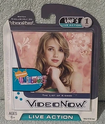 Video Hasbro Ahora Video Personal Nickelodeon Unfabulous The List of Kissed - NUEVO Foto 1 de 2