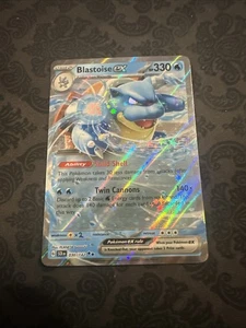 Blastoise ex Double Rare SV07: Stellar Crown 030/142 - Picture 1 of 2