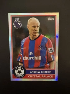 Topps Premier League 2026 #388 Andrew Johnson Crystal Palace Retro Threads - Bild 1 von 2